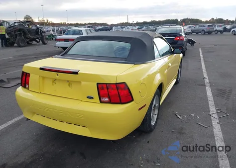 2002 Ford Mustang from USA, damaged, VIN 1FAFP44492F165593